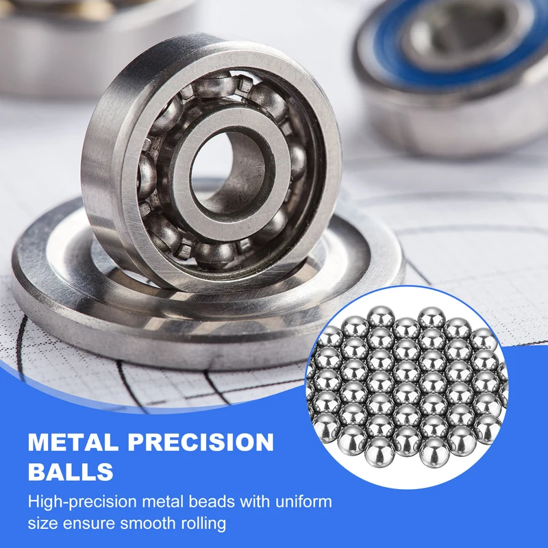 20-Pack Bearing Balls, 11mm 304 Stainless Steel G100 Metal Precision Balls