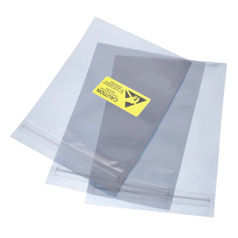 Anti Static Bag Shielding Bag 50pcs 6x8inch(15x20cm) Resealable with Labels