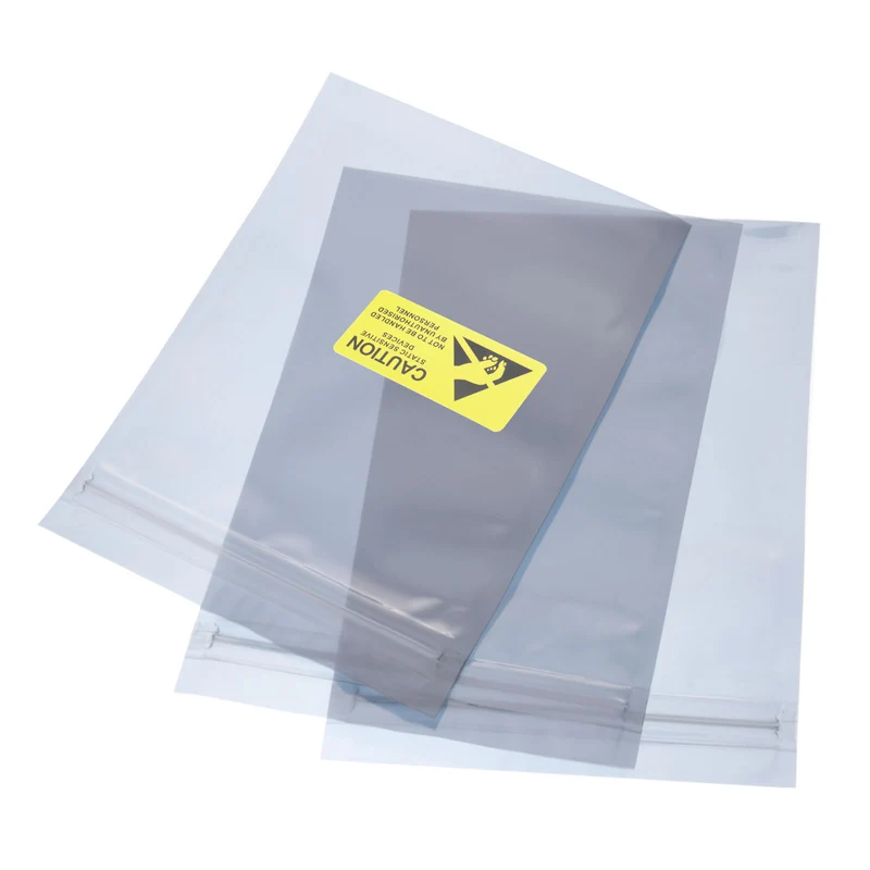 Anti Static Bag Shielding Bag 50pcs 5x7inch(13x18cm) Resealable with Labels