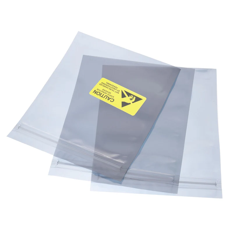 Anti Static Bag Shielding Bag 50pcs 4.7x6inch(12x15cm) Resealable with Labels