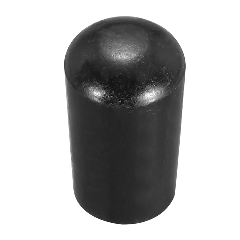 2Pcs 3 Way Guitar Toggle Switch Tip, M3.5 Brass Threaded for LP, Black
