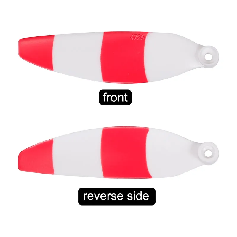Mini 1 RC Propellers Blades Props White Red with Screwdriver/Screw, Quick-Release, Low-Noise Propeller for Mini 1 Drone, Quadcopter, Pack of 8