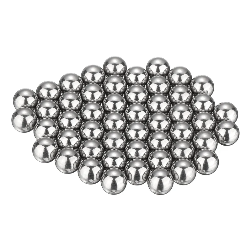 50-Pack Bearing Balls, 7mm 304 Stainless Steel G100 Metal Precision Balls