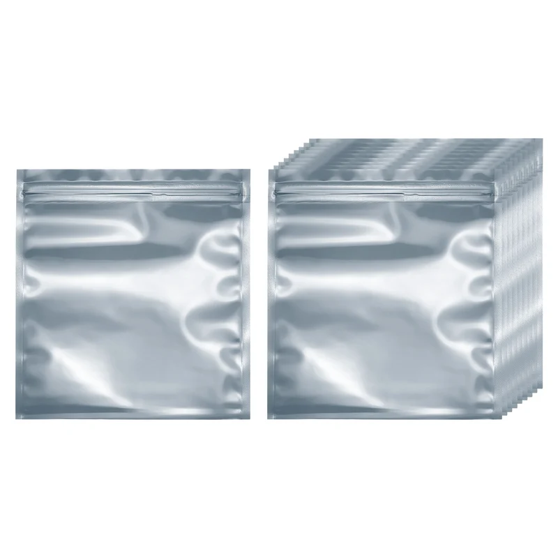 100Pcs Anti Static Bags 6 x 6.3 Inch Resealable ESD Shielding Bag