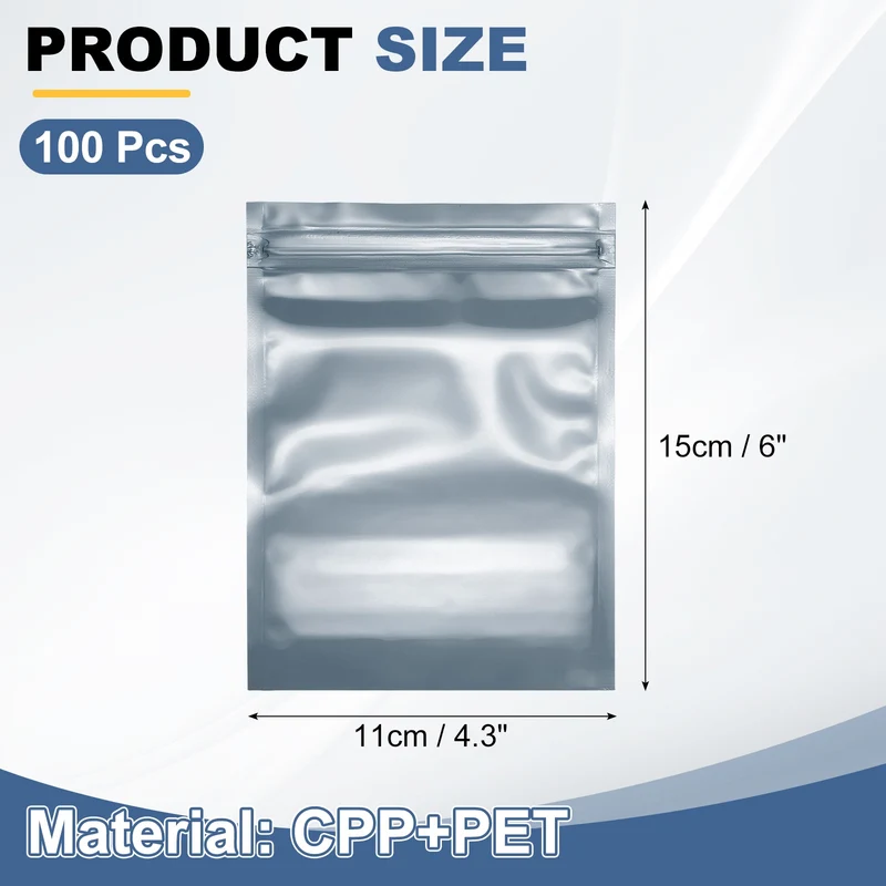 100Pcs Anti Static Bags 4.3 x 6 Inch Resealable ESD Shielding Bag