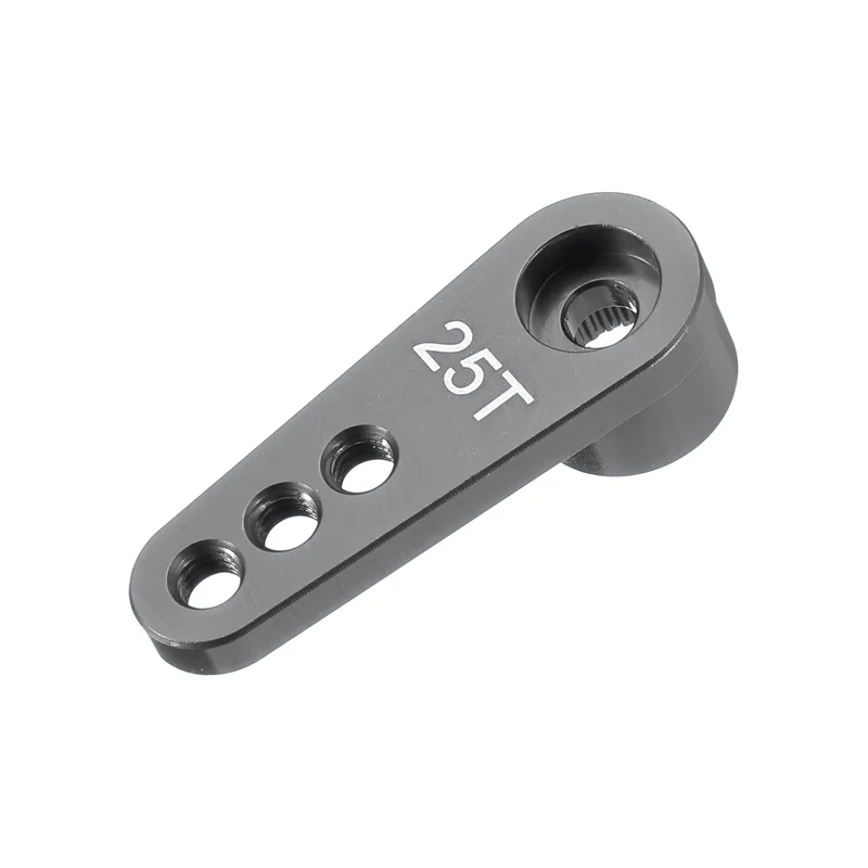 Metal 25T Steering Servo Single Arm Horn Titanium for RC Car 1 Pcs