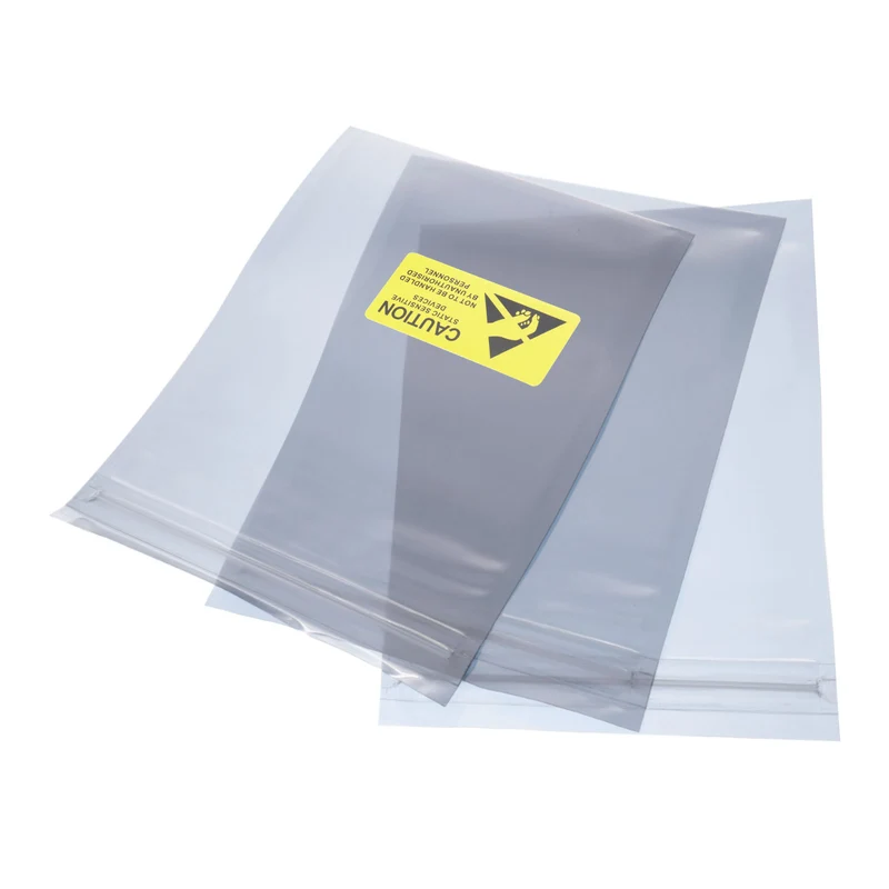 Anti Static Bag Shielding Bag 50pcs 4x6.3inch(10x16cm) Resealable with Labels