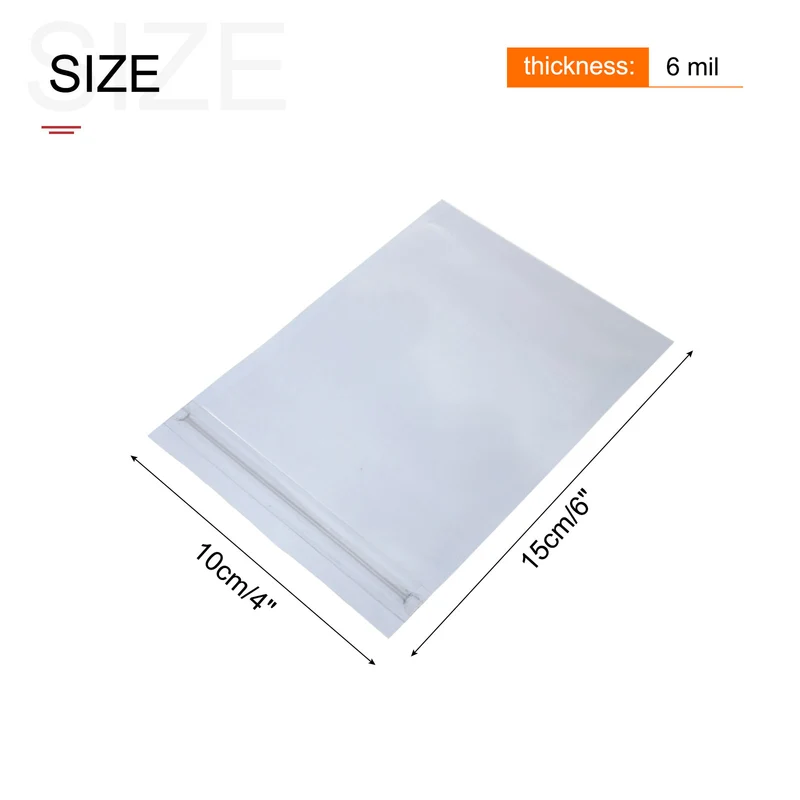 Anti Static Bag Shielding Bag 50pcs 4x6inch(10x15cm) Resealable with Labels