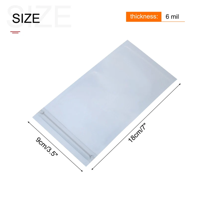 Anti Static Bag Shielding Bag 50pcs 3.5x7inch(9x18cm) Resealable with Labels