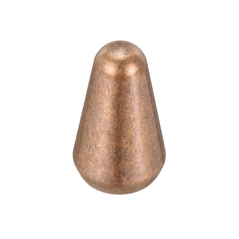 Guitar Toggle Switch Tip 3/5 Way Brass Cross Slot Red Copper