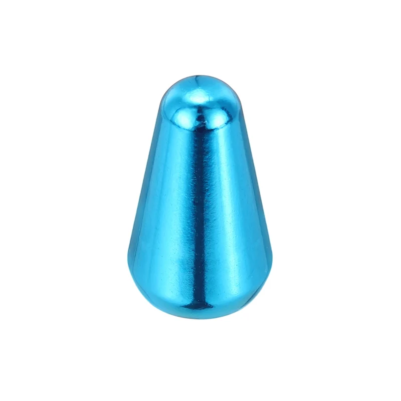 Guitar Toggle Switch Tip 3/5 Way Brass Cross Slot Blue