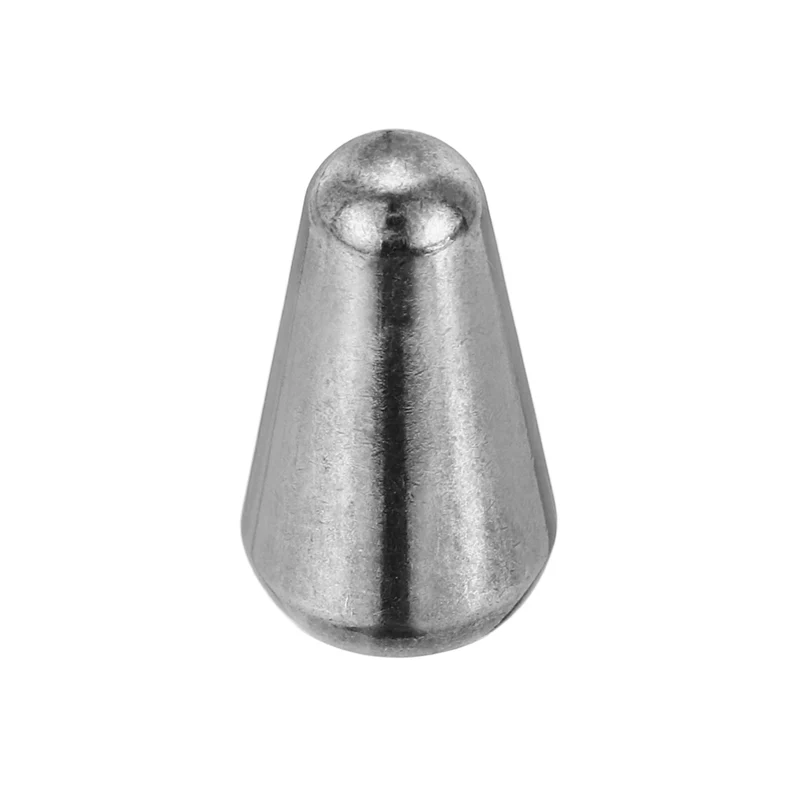 Guitar Toggle Switch Tip 3/5 Way Brass Cross Slot Matte Black