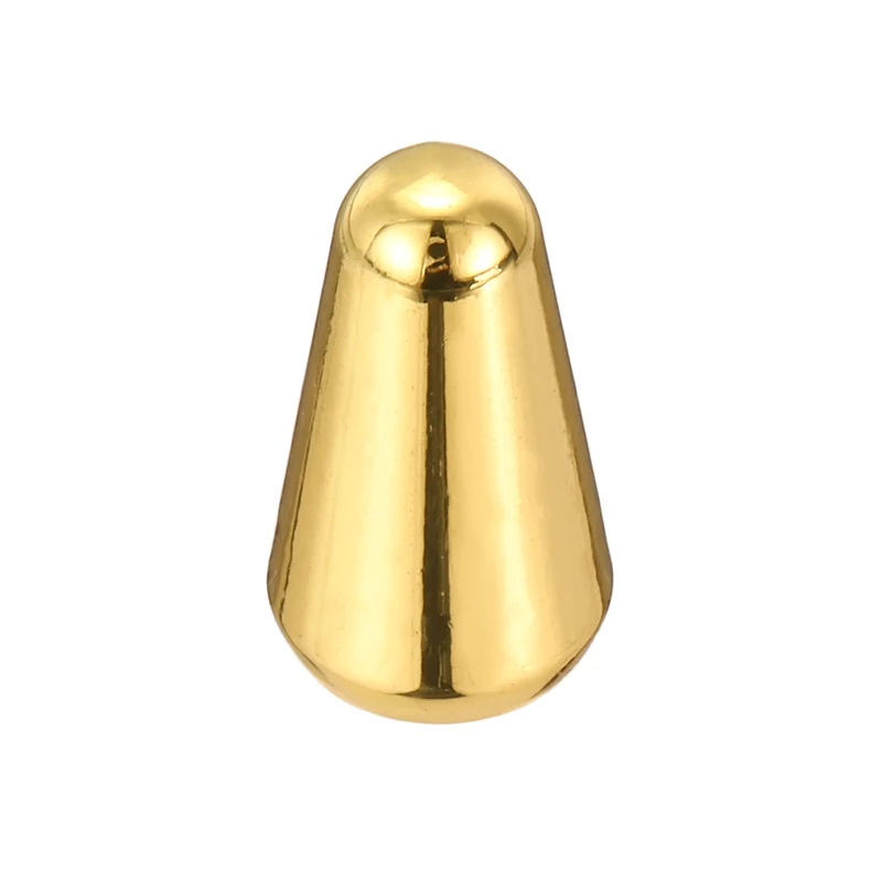 Guitar Toggle Switch Tip 3/5 Way Brass Cross Slot Gold