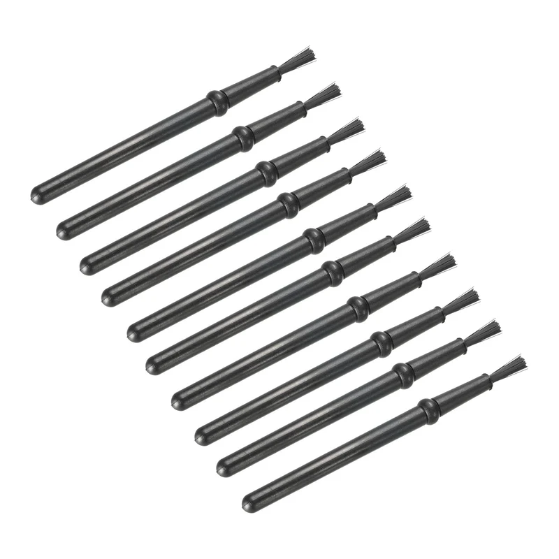 Anti Static ESD Brush Cleaning Keyboard Brush Nylon 10pcs for Computer Keyboard PCB Motherboards Laptop 0.5x140mm