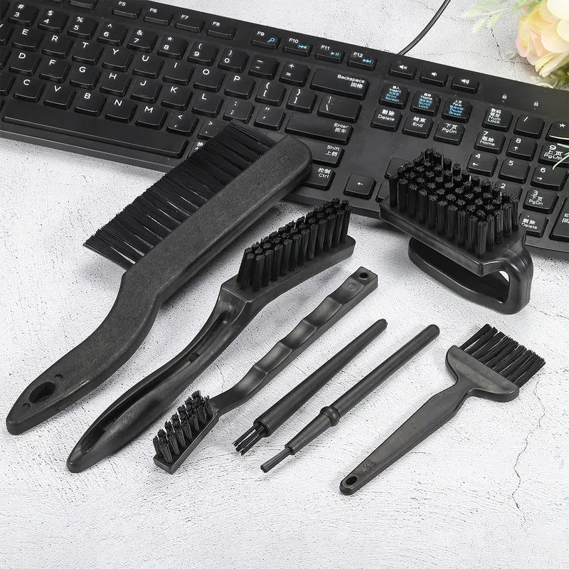 Anti Static ESD Brush Cleaning Keyboard Brush Nylon 3pcs for Computer Keyboard PCB Motherboards Laptop 0.5x145mm