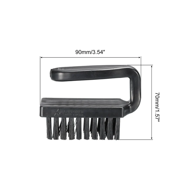 Anti Static ESD Brush Cleaning Keyboard Brush Nylon 3pcs for Computer Keyboard PCB Motherboards Laptop 70x90mm