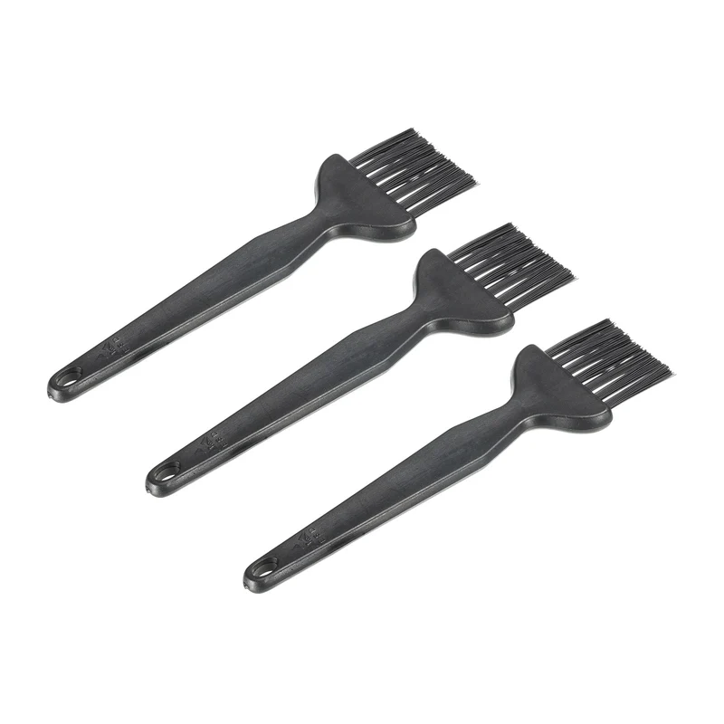 Anti Static ESD Brush Cleaning Keyboard Brush Nylon 3pcs for Computer Keyboard PCB Motherboards Laptop 30x140mm