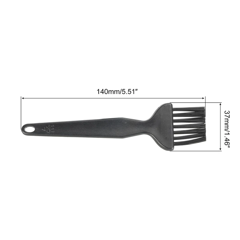 Anti Static ESD Brush Cleaning Keyboard Brush Nylon 3pcs for Computer Keyboard PCB Motherboards Laptop 30x140mm