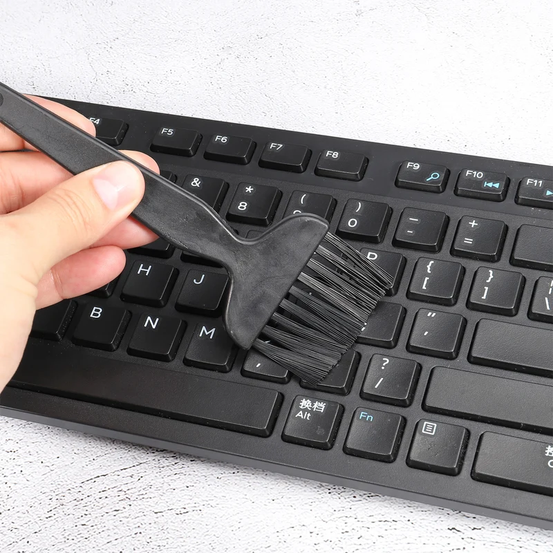 Anti Static ESD Brush Cleaning Keyboard Brush Nylon 3pcs for Computer Keyboard PCB Motherboards Laptop 30x140mm