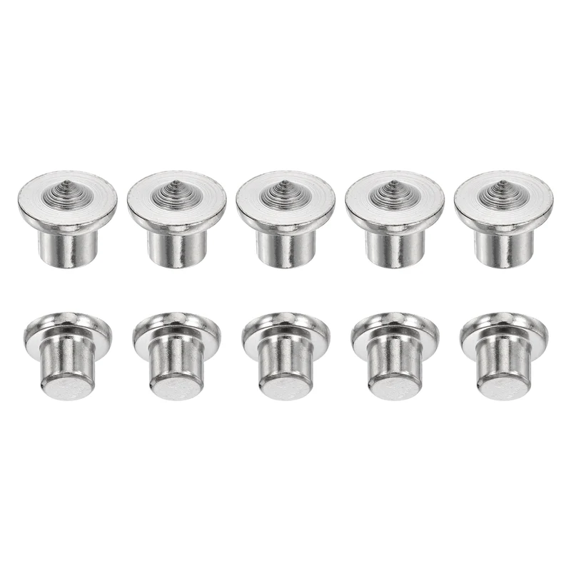 10Pcs Solid Dowel and Tenon Center Transfer Plugs, 8mm Doweling Centering Pin