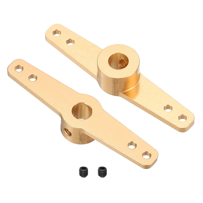 Steering Servo Arm Double Aluminum Steering Arm Servo Horn -5mm for RC Model Car