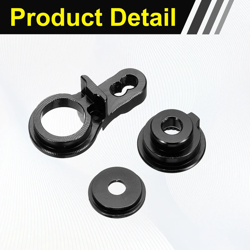 1pcs Aluminum Servo Horn Steering Servo Arm Horn Black for TRX Car