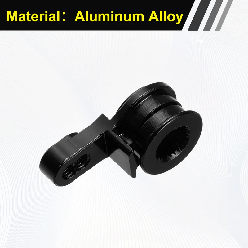 1pcs Aluminum Servo Horn Steering Servo Arm Horn Black for TRX Car