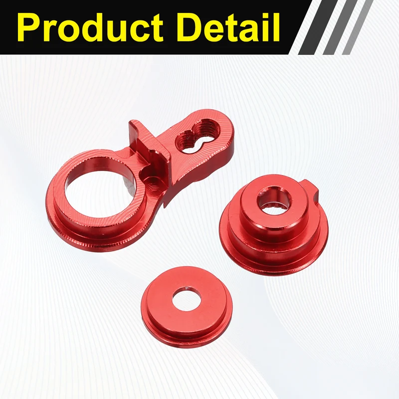 1pcs Aluminum Servo Horn Steering Servo Arm Horn Red for TRX Car