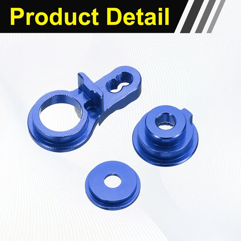 1pcs Aluminum Servo Horn Steering Servo Arm Horn Dark Blue for TRX Car