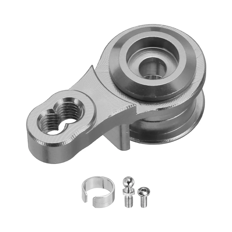 1pcs Aluminum Servo Horn Steering Servo Arm Horn Titanium for TRX Car