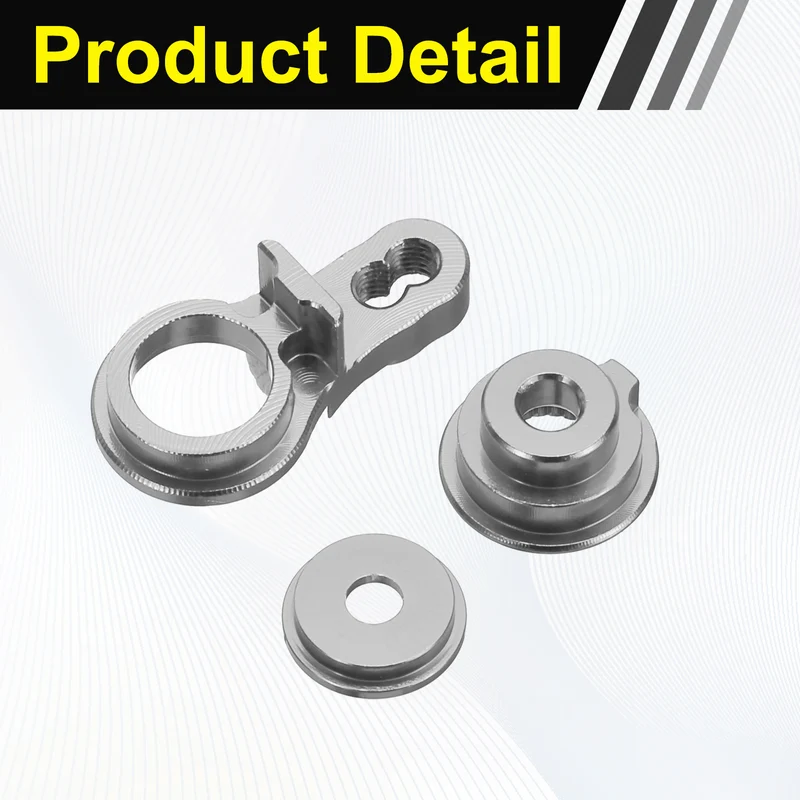 1pcs Aluminum Servo Horn Steering Servo Arm Horn Titanium for TRX Car