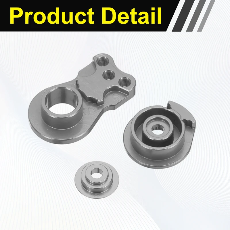 1pcs 25T 3Hole Adjustable Aluminum Arm Servo Horn Titanium for Car