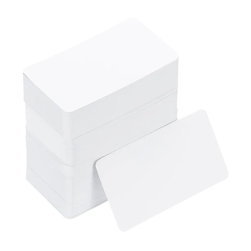 3.5"x2" Blank Business Cards 300Pcs Small Blank Cards Note Paper Card White
