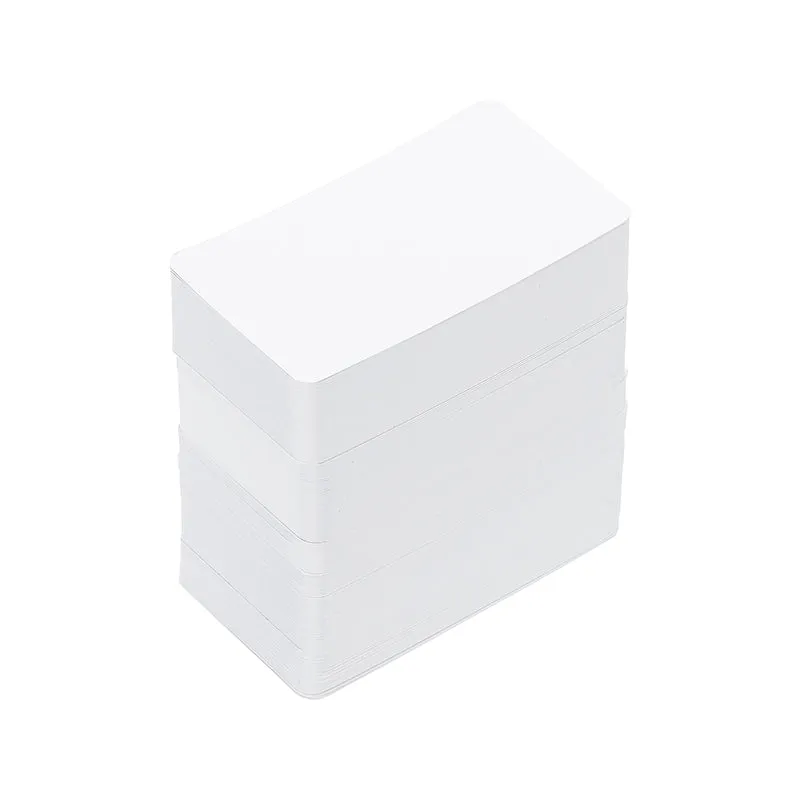 3.5"x2" Blank Business Cards 300Pcs Small Blank Cards Note Paper Card White