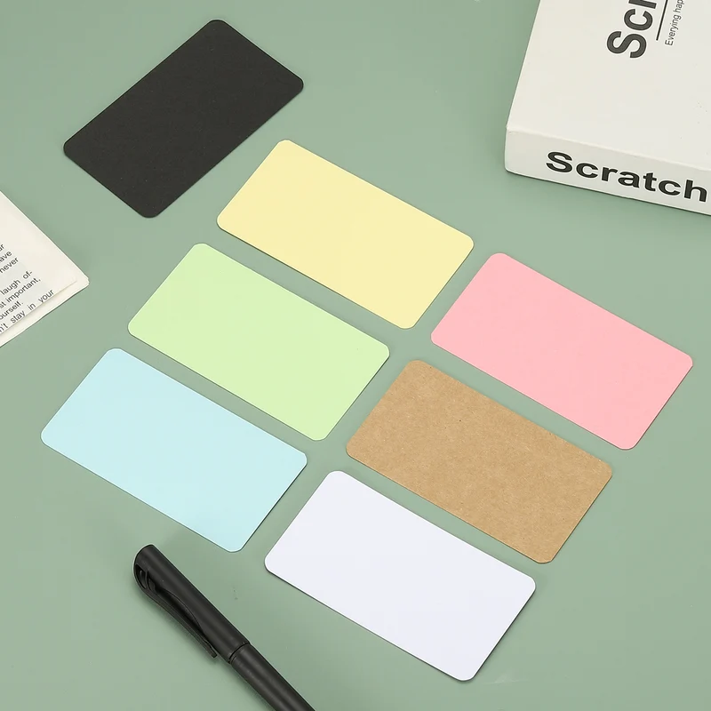 3.5"x2" Blank Business Cards 600Pcs Small Blank Cards Note Paper Card White