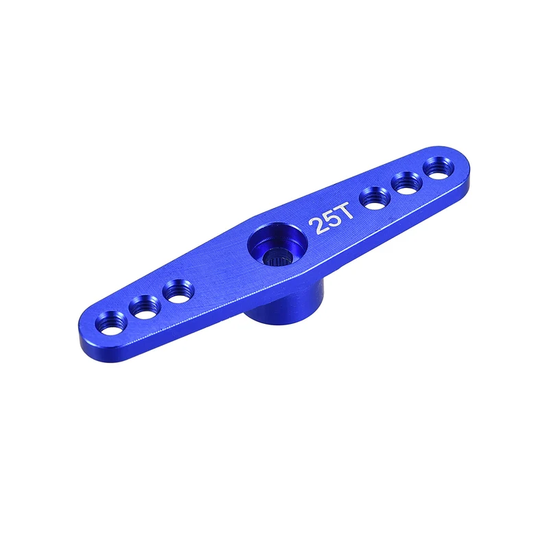 25T Servo Arm Horn Double Offset M3 Dark Blue for Servo Repair Parts Accessories(3.1mm)