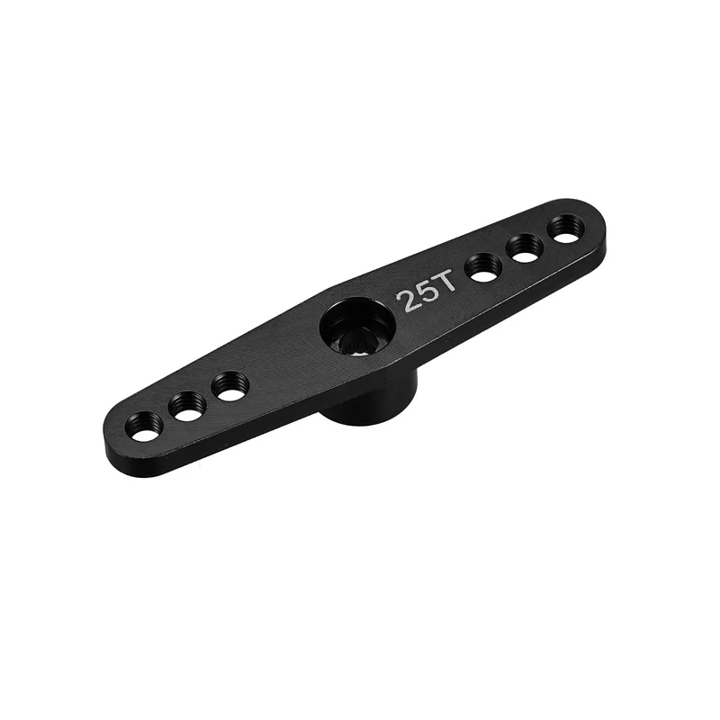 25T Servo Arm Horn Double Offset M3 Black for Servo Repair Parts Accessories(3.1mm)