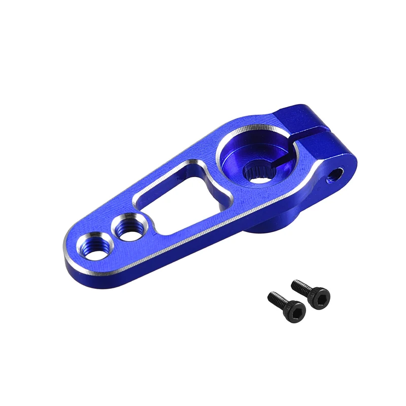 25T Servo Horn Arm Aluminum Alloy Blue for RC Cars Universal Accessories Parts