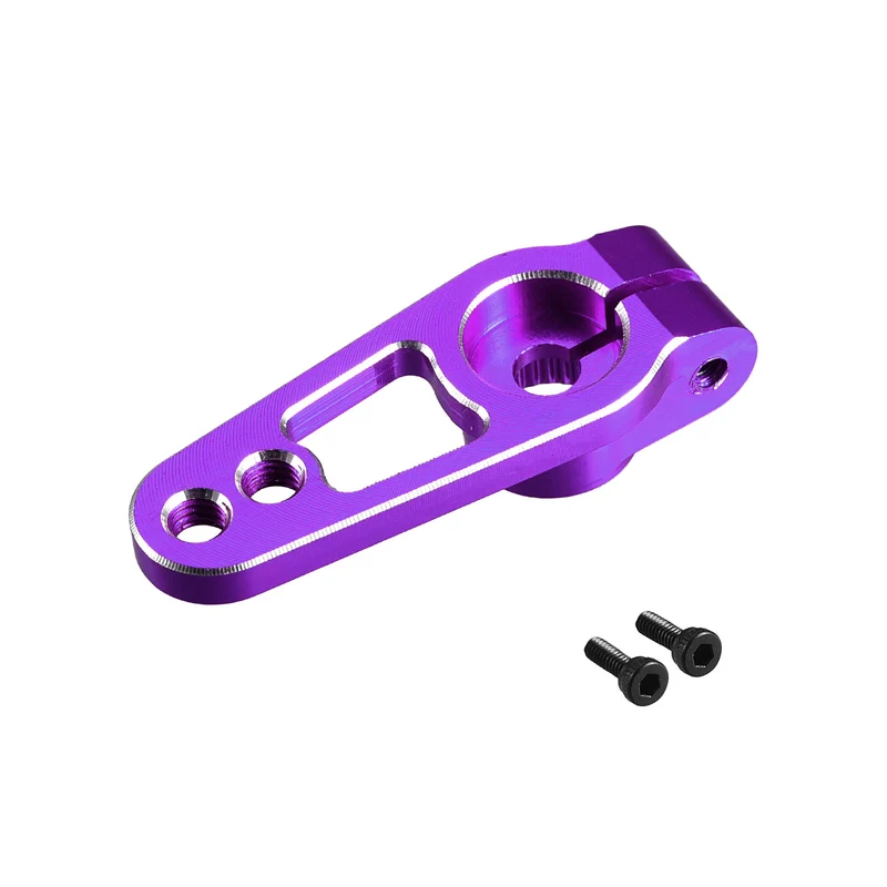 25T Servo Horn Arm Aluminum Alloy Purple for RC Cars Universal Accessories Parts