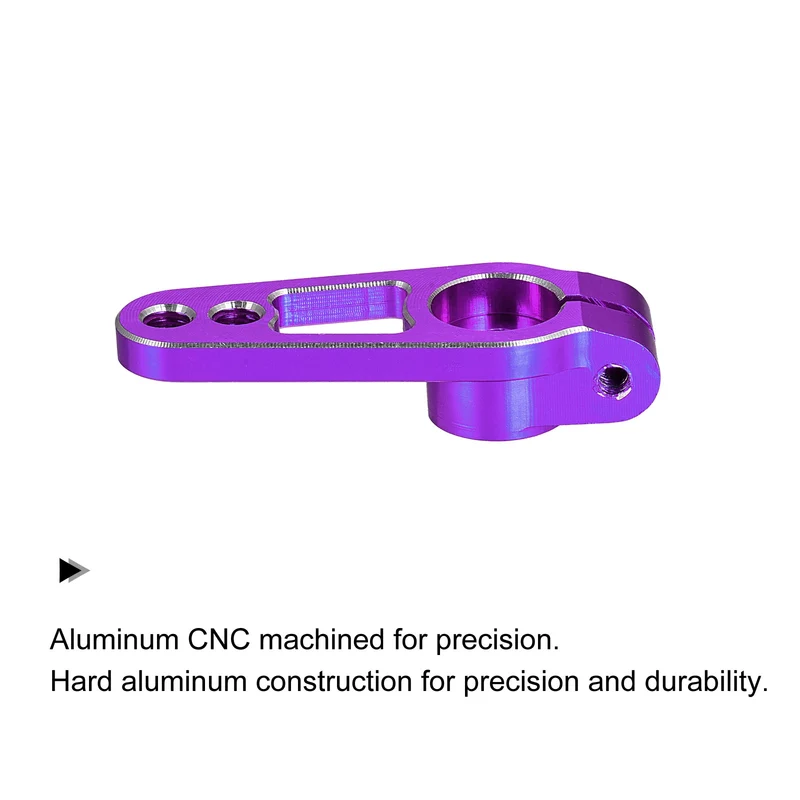 25T Servo Horn Arm Aluminum Alloy Purple for RC Cars Universal Accessories Parts
