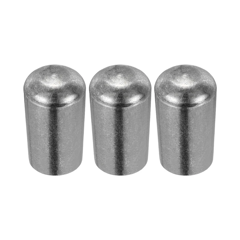 3 Way Guitar Toggle Switch Tip M3.5 Brass Threaded Matte Black 3Pcs