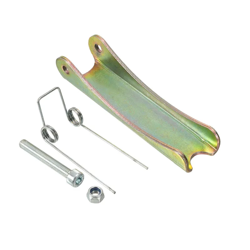 3.7 Inch Hook Safety Latch Kit, 3 Pack Metal Towing Hitch Replacement, Golden