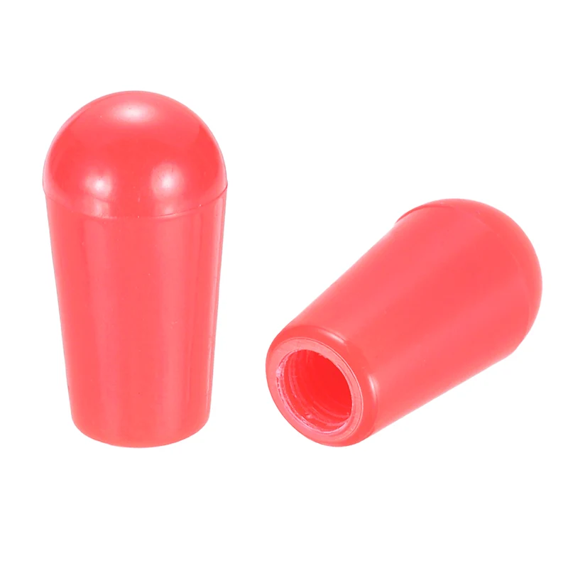 2 Pcs Switch Tip Knob for Electric Guitar, 8/32" Thread, Pink