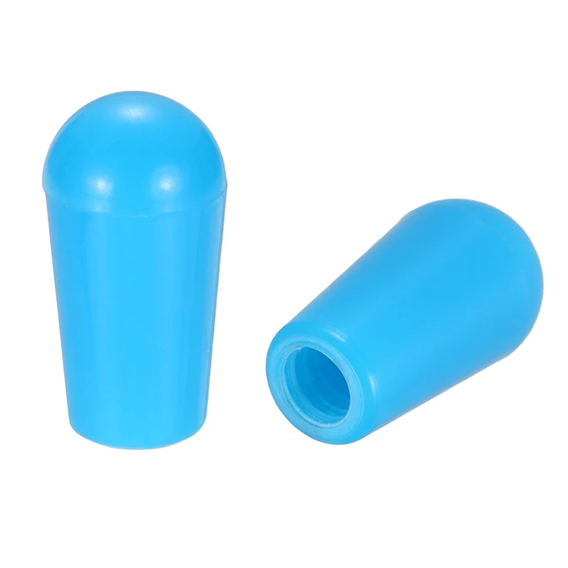 2 Pcs Switch Tip Knob for Electric Guitar, 8/32" Thread, Light Blue