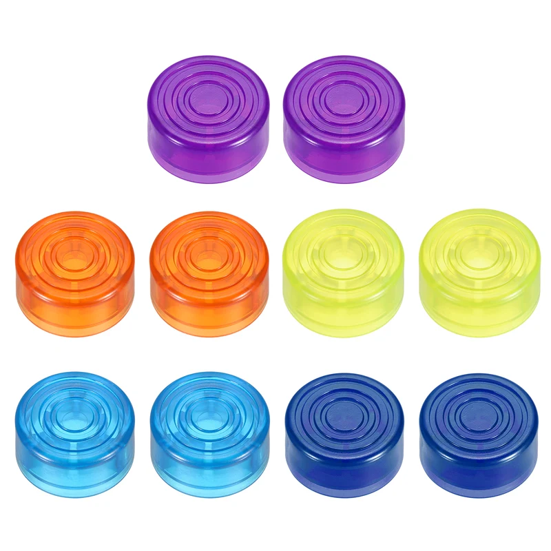 10 Pcs Footswitch Toppers Guitar Pedal Button Caps, Multi Color