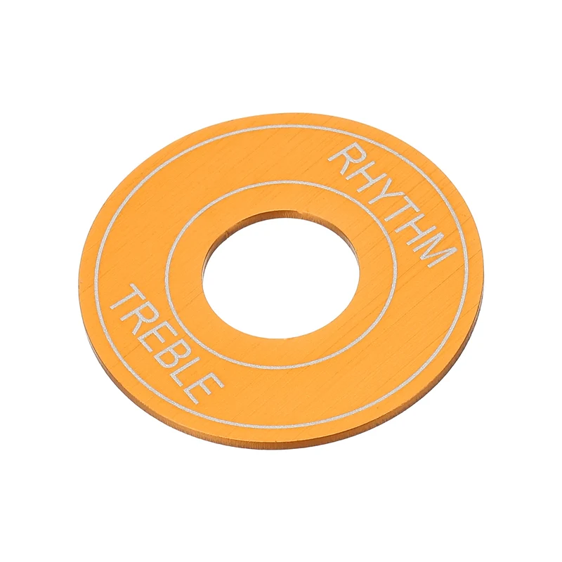 Guitar Toggle Switch Washer Plate, 13mm ID Gold