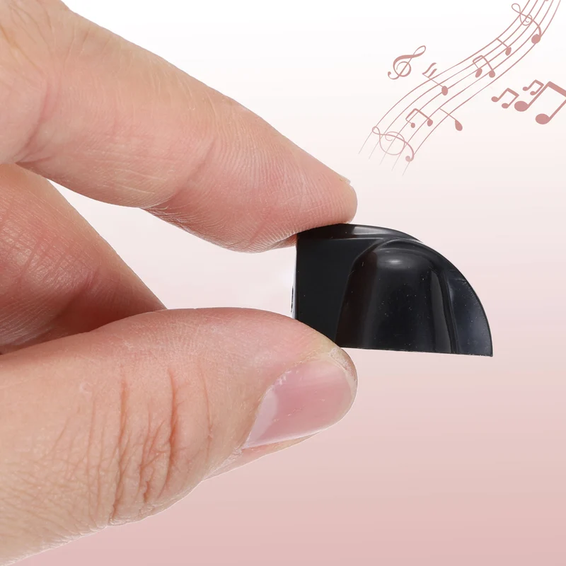 12pcs Chicken Head Knobs 6.35mm Black