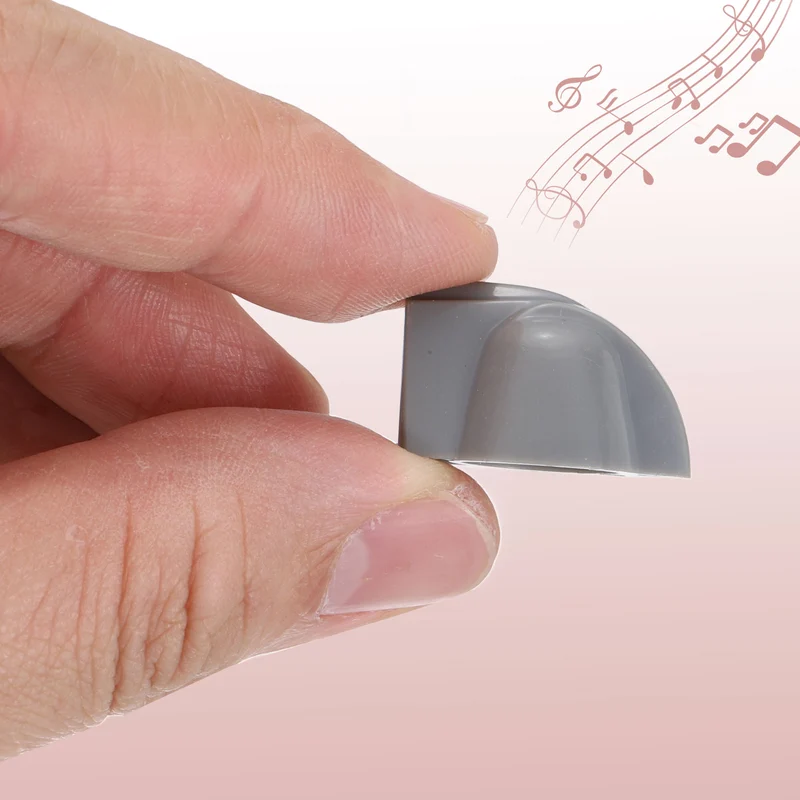 12pcs Chicken Head Knobs 6.35mm Gray