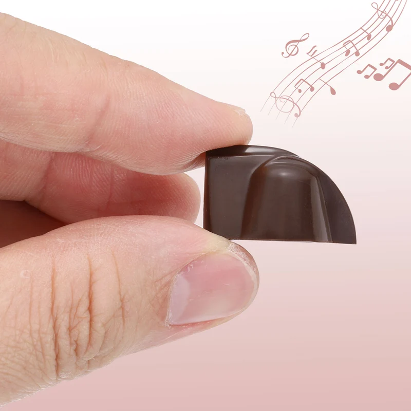 12pcs Chicken Head Knobs 6.35mm Coffee