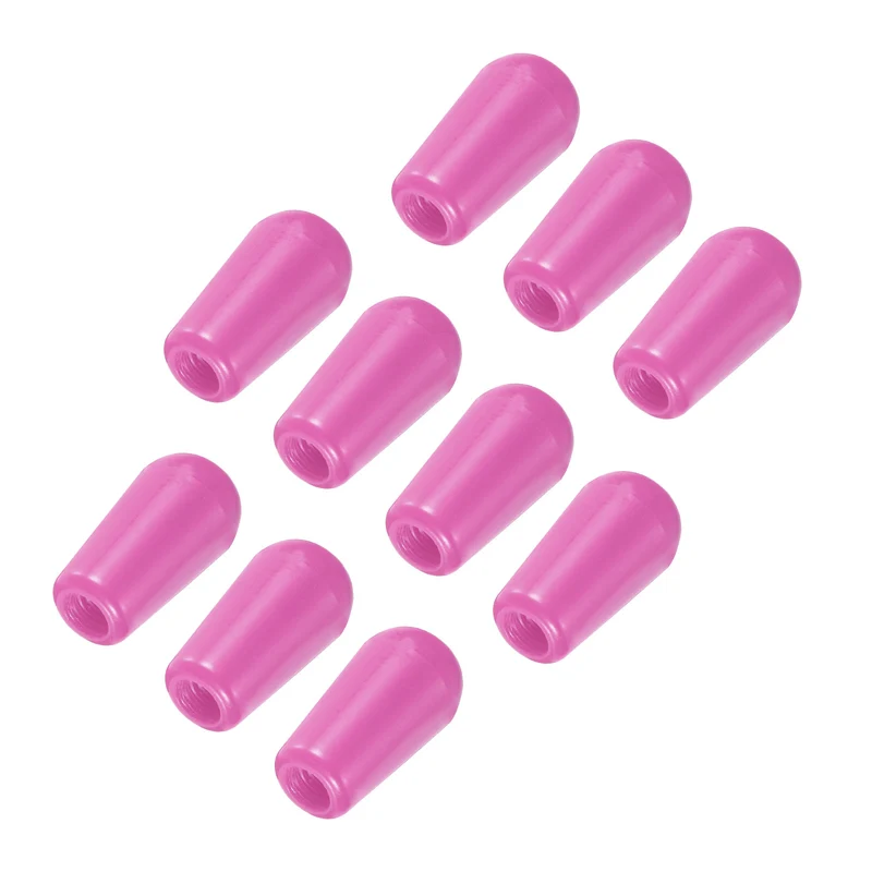 10Pcs Guitar 3 Way Pickup Switch Tip M3.5 for LP Electric Guitar, Purple